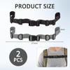 ExcellaElite 2 Pairs Chest Strap for Backpack, Adjustable Rucksack Chest