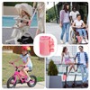 Janety Bottle Holder Bicycle, Bicycle Drink Holder with Mesh Pocket