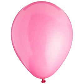 Birthday Girl Assorted Colors Latex Balloons (22cm) Pack of 10 - Festive and Fun Decorations for Birthday Parties, Pink