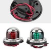 1 Pair Red & Green LED Navigation Light Signal Lamp