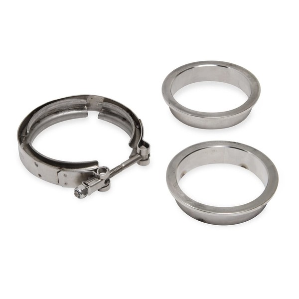 Hooker Hooker 2.5 Inch V-Band Clamp With Ss Flanges