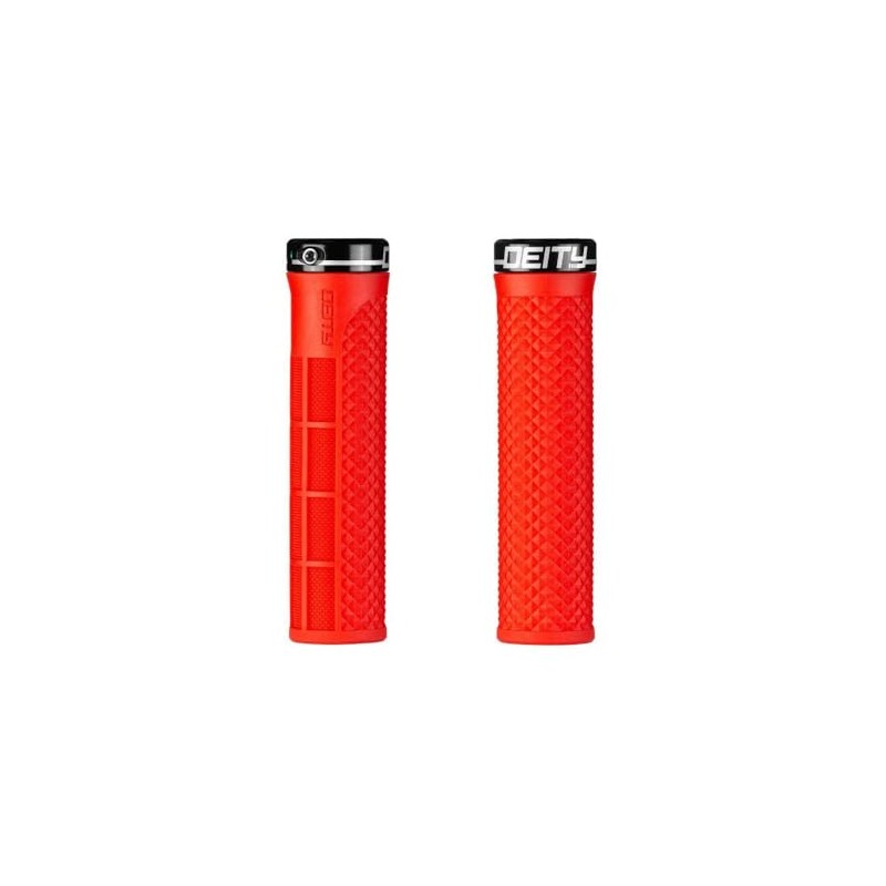 Deity Lockjaw Grips: RED