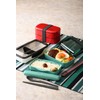 25EDGE Oval 2-Tier Lunch 27.6 fl oz (800 ml), White