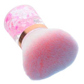 Gatuida Nail Art Dust Brush: Flower Shaped Soft Duster - Dip Powder Remover - Makeup Manicure Brush Clean Up Tool for Acrylic Nails