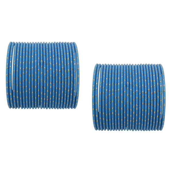 Efulgenz Indian Bangles Set Bollywood Plain Metal Bangle Bracelets Costume