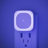 YUNLEX 2 Pack Plug in Night Light with Motion Sensor
