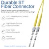 SpeedaLite 10M LC to ST Fiber Patch Cable OS2 Singlemode