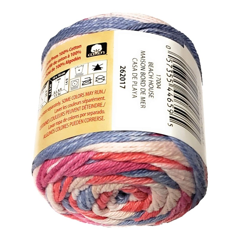 Peaches N Crème P&C Yarn, Beach House, 95 Yards