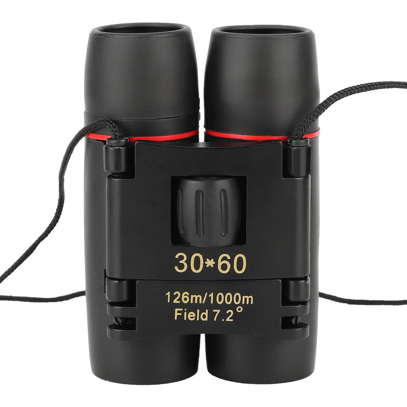 30x60 Zoom High Definition Folding Binocular Telescope for Outdoor Travel