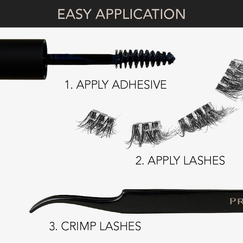 Pro Lash SoftWear Professionally Styled Lash Clusters - Seamless, Lightweight