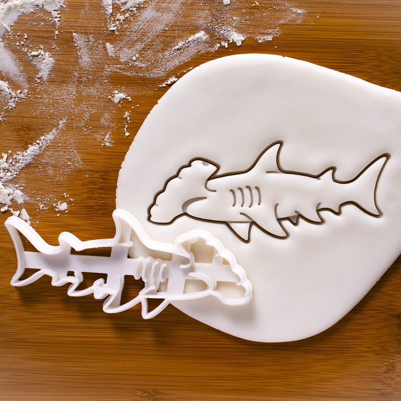 Hammerhead Shark cookie cutter, 1 piece - Bakerlogy