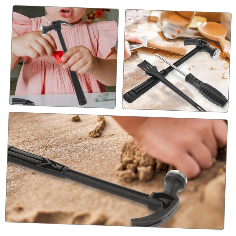 Kisangel 9 Sets Excavation Tool Kit Hammer Chisel Brush Scraper