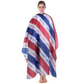 Salon Professional Hair Styling Cape, Peluquería Bata de nylon para el color del cabello Champú impermeable Vestido largo Maquillaje Barba Recorte Capa capa barbero capa estilista