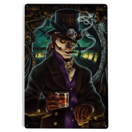 Lantern Press 12x18 Inch Metal Sign, Voodoo