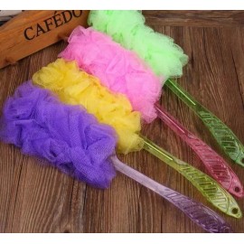 Compraymas Esponja Para Baño De Mango Largo Regadera O Trastes Cocina!!