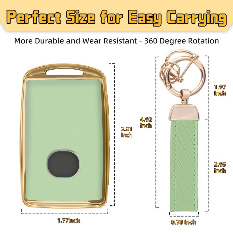 FT FUNTOR for Mazda Key Fob Cover,Compatible with Mazda 3/6/3