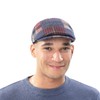 LIERYS Capri Merino Patchwork Flat Cap Women/Men – Peaked Cap