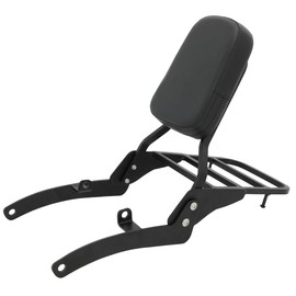 Motorcycle Rear Seat BackRest Sissy Bar Back Rest Compatible For Yamaha Virago XV400 XV535