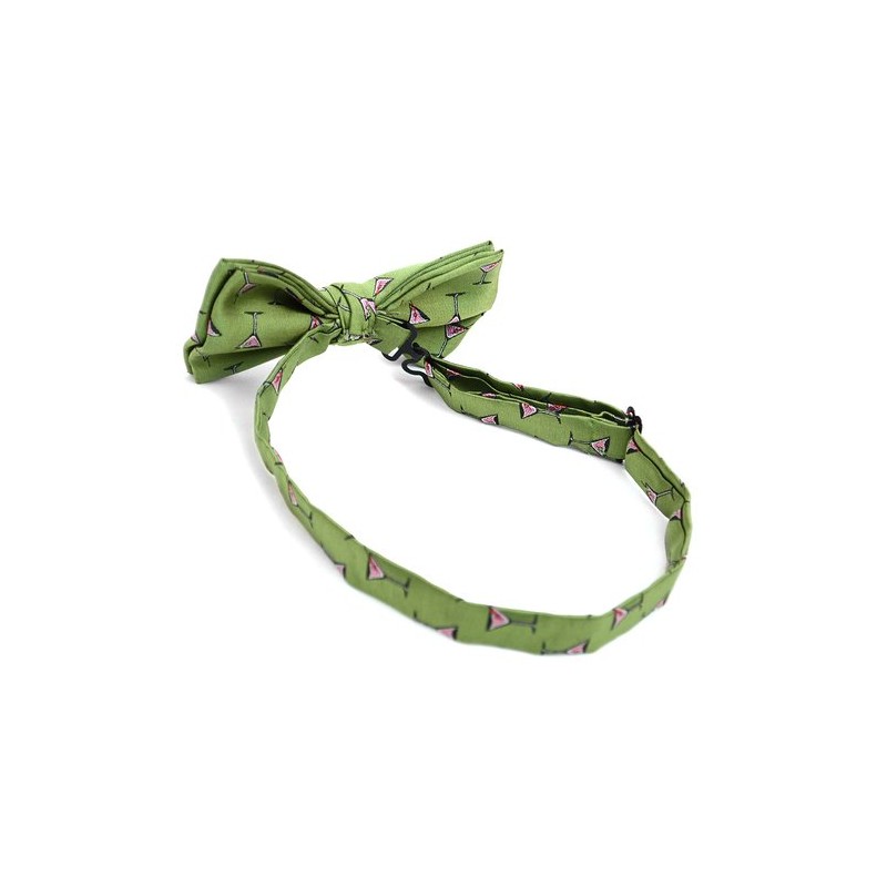 Black Cocktail Bow Tie Bow Tie [Simple Wearing Type] bd174