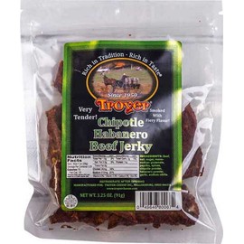 N/A Jerky Chipotle Habanero 3.25 oz