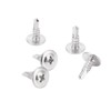 200Pcs Self Drilling Screw M4.2x13 Round Washer Head Stainless Steel
