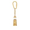 NKlaus Lighthouse Brass Keyring - 11.5 x 2 cm Nautical