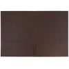 JAM PAPER Two Pocket Textured Linen Presentation Folders - Letter