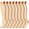 ACTINPUT 8 pares de calcetines de compresión para mujeres y
