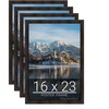 wallsthatspeak 16x23 Espresso Brown Picture Frame for Puzzles Posters Photos