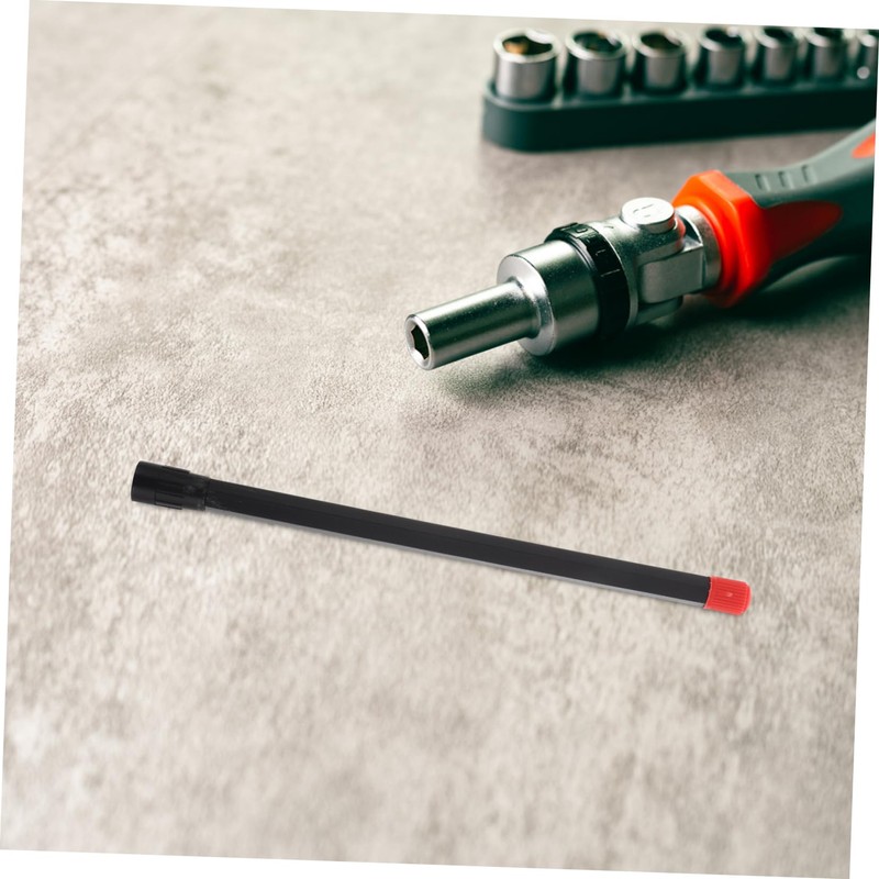 Zerodeko 10pcs Tire Valve Extension Nozzle Durable Plastic Valve Extender