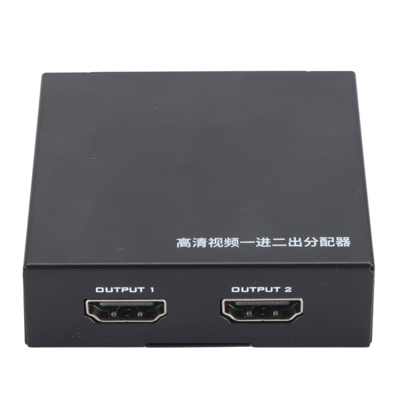HD Multimedia Interface Splitter 1 in 2 Out Display Duplicator