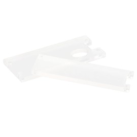 Shanrya Acrylic Case for Raspberry Pico - Transparent Protective Case with Acrylic Upper & Lower Boards for Office and Home Use