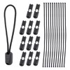 12 Pack Zipper Pull Replacement Zipper Pull Tabs Cord Ends