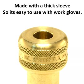 Foster FM3003 - 1/4" Female NPT x 1/4" Quick Coupler Air Hose Fittings Brass M