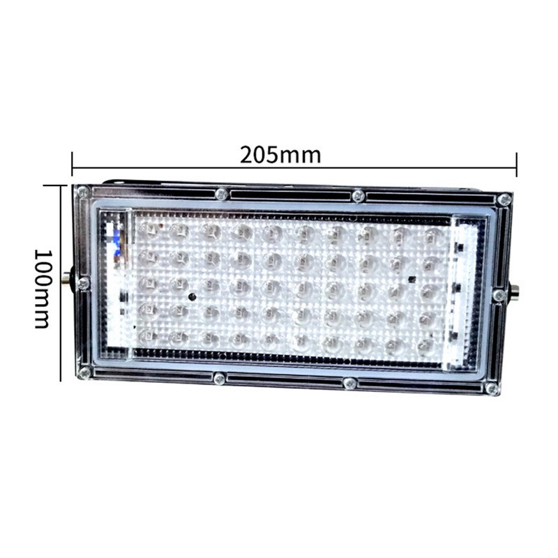 UV Black Light 50W LED Flood Light Waterproof Glowing in