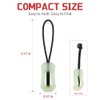 Mecool 20Pcs Glow‑in‑the‑Dark Zipper Pulls Luminous Zipper Puller Head