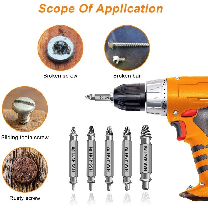 Gifts for Men,Damaged Screw Extractor Set-Valentines Day Gifts for Him