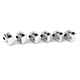 Honbay 6pcs Aluminum E3d V6 Heat Block for Makerbot 3D Printer Extruder