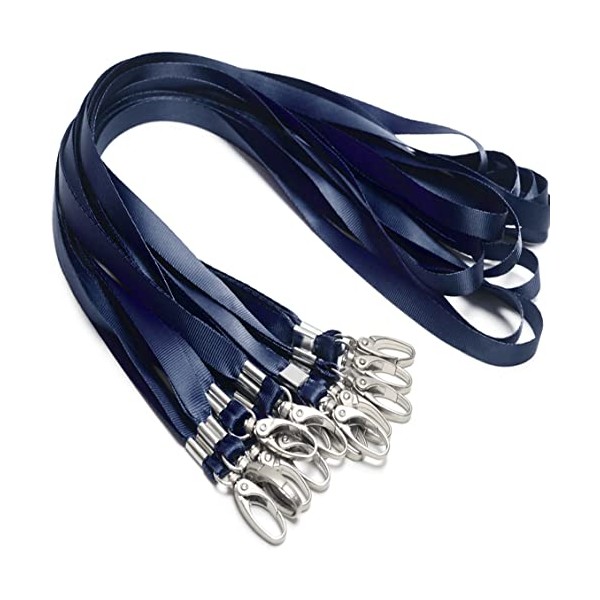 Lanyards Bulk Lanyards for Id Badges (50 Pack/Each 17.7-Inch) Lanyard