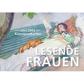 Postkarten-Set Lesende Frauen: 18 Kunstpostkarten aus hochwertigem Karton. ca. 0,28€ pro Karte (Anaconda Postkarten, Band 36)