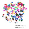 CAXUSD Festival Sequins 5 Pointed Star Decorative Props Wedding Sequins
