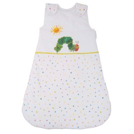 Herding RAUPE NIMMERSATT Baby Sleeping Bag, 70 cm, Side Zip and Press Studs, White