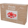 DINETTE Metal: Red with Dots