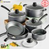 Nonstick Pots and Pans Set 10 Piece 6 Cookware Set,