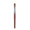KADS Kolinsky 14# Wood Handle Scalp Nail Brush for Nail