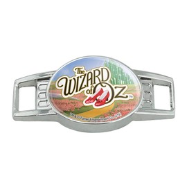 GRAPHICS & MORE The Wizard of Oz Ruby Slippers Logo Shoe Shoelace Shoe Lace Tag Runner Gym Charm Decoration