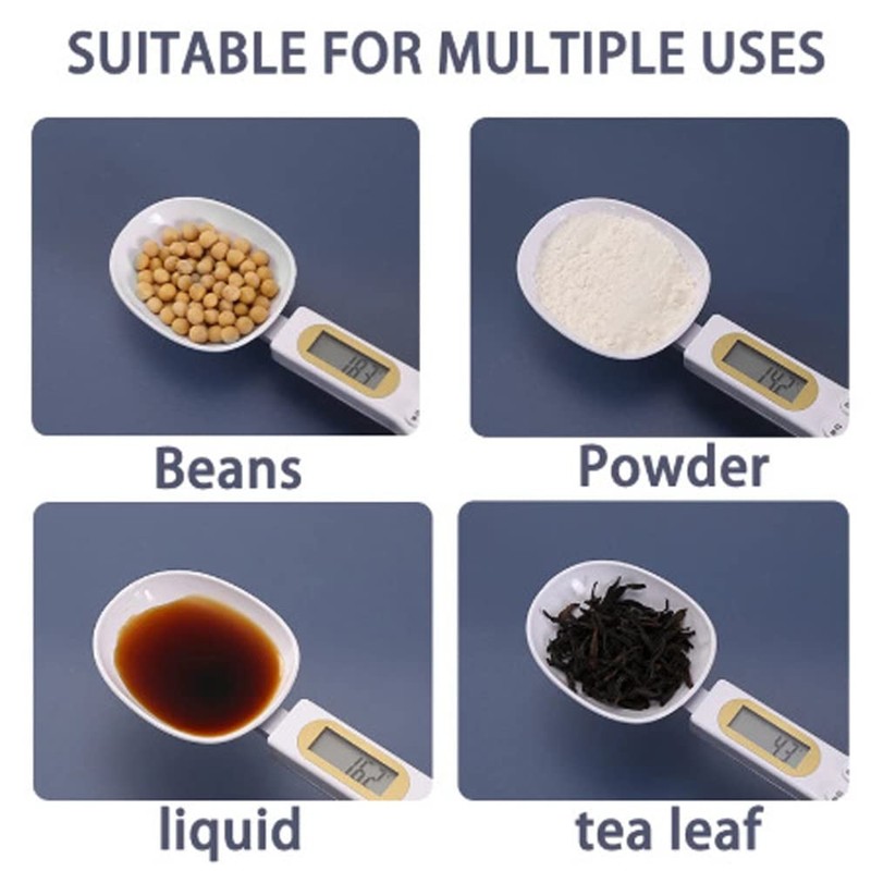 Sealing Spoon Scales Digital Kitchen Scales 0.1 g - 500