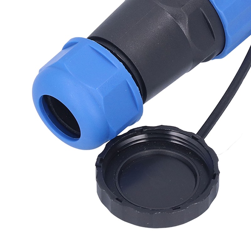 IP68 Waterproof Power Connector Male Female Square 4 Hole Aviation