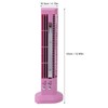 Mini Desktop Tower Fan Bladeless Portable Fan with Light for