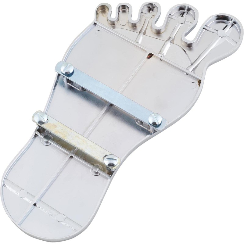 Barefoot Gas Pedal Cover - Chrome Detail - Easy to
